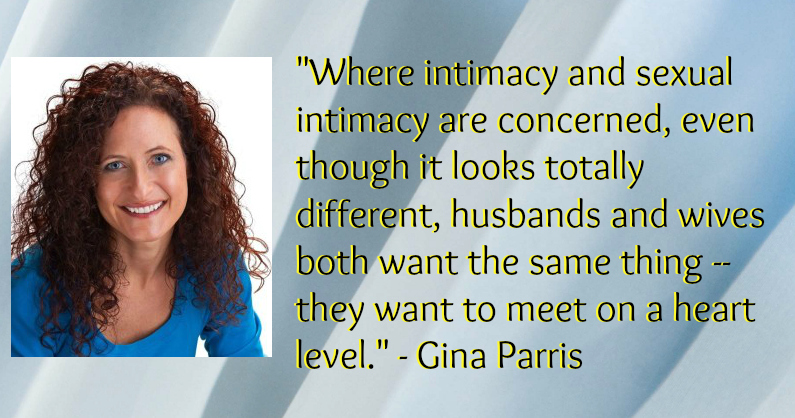 Gina Parris discusses sex in marriage