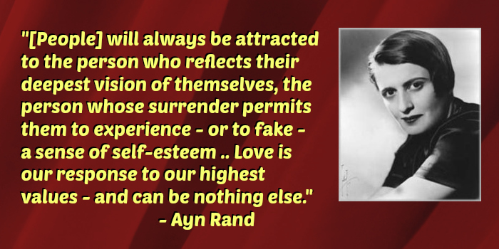 Ayn Rand: Sex and How You See Yourself